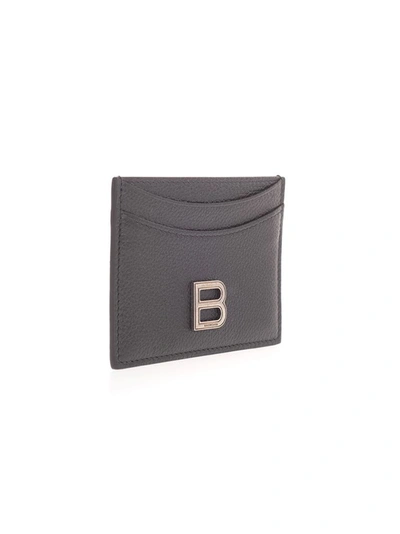 Shop Balenciaga Women's Black Leather Card Holder