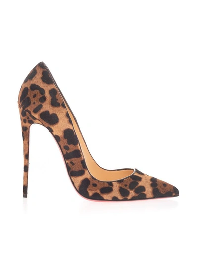 Shop Christian Louboutin Women's Brown Leather Pumps