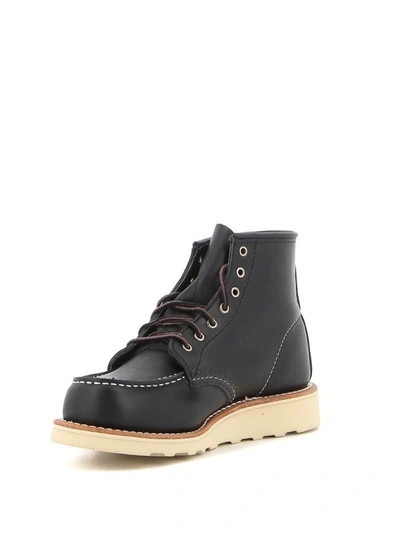 Shop Red Wing Women's Black Leather Ankle Boots