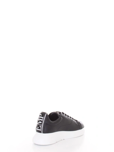 Shop Emporio Armani Men's Black Sneakers