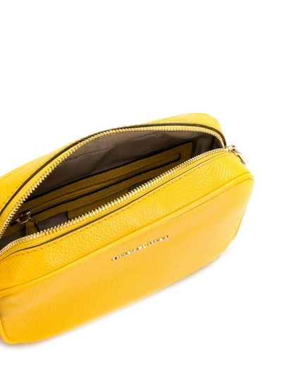 Shop Michael Kors Women's Yellow Faux Leather Shoulder Bag