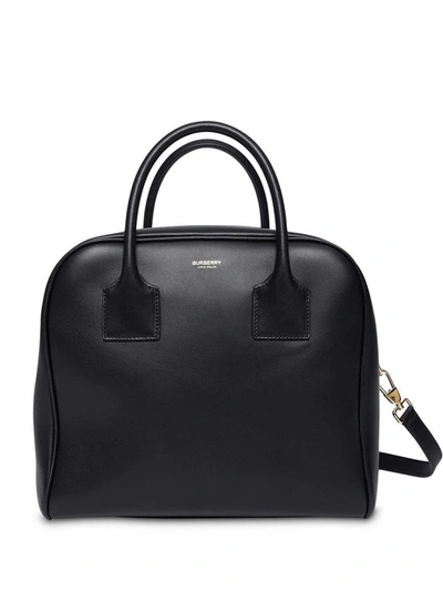 Shop Burberry Women's Black Leather Handbag
