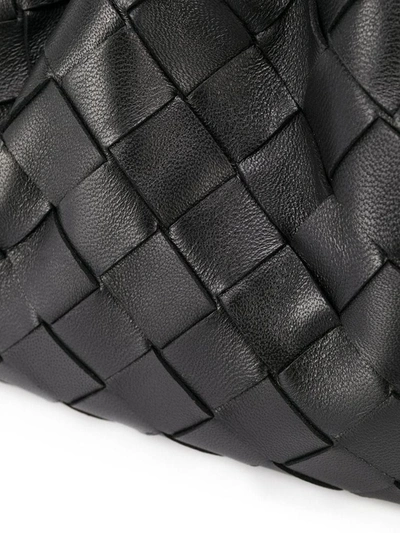 Shop Bottega Veneta Women's Black Leather Pouch