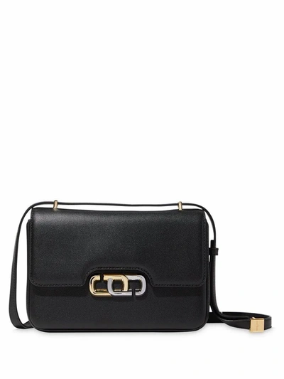 Shop Marc Jacobs Women's Black Leather Shoulder Bag