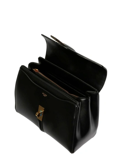 Shop Celine Céline Women's Black Leather Handbag