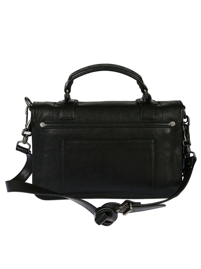 Shop Proenza Schouler Women's Black Leather Handbag