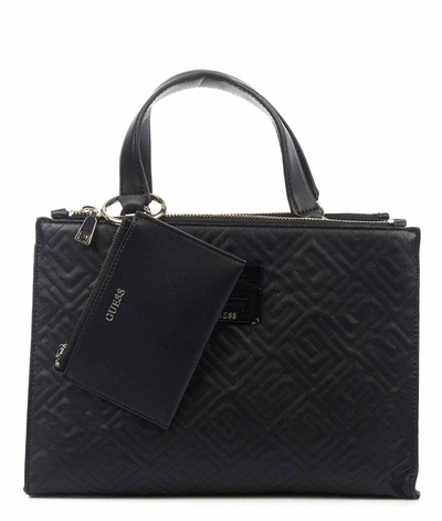 Shop Guess Women's Black Polyurethane Handbag