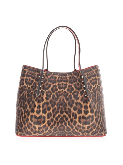 Shop Christian Louboutin Women's Brown Leather Handbag