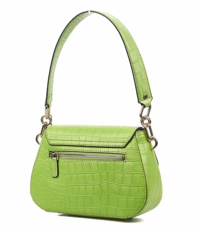 Shop Guess Women's Green Shoulder Bag