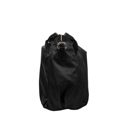 Shop Borbonese Women's Black Polyester Handbag