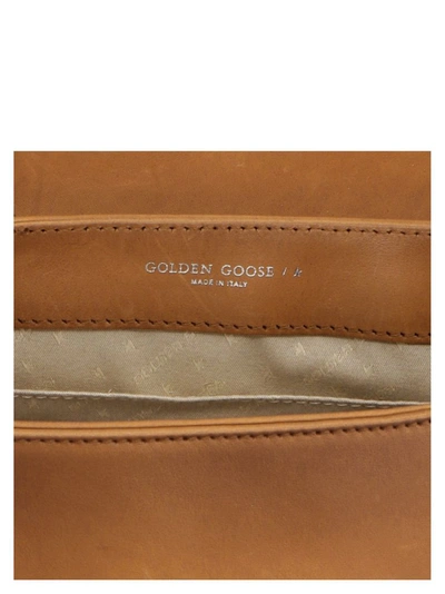 Shop Golden Goose Women's Brown Leather Shoulder Bag