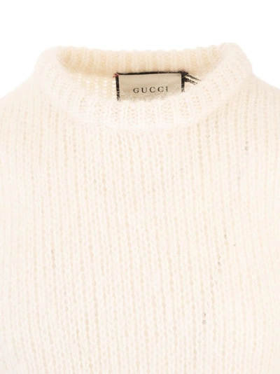 Shop Gucci Men's White Wool Sweater