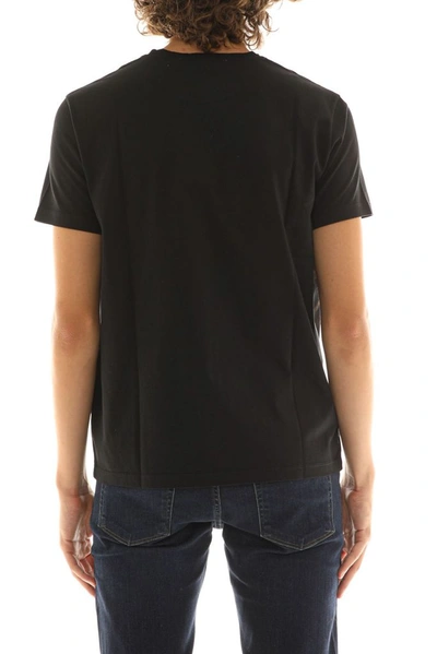 Shop Etro Men's Black Cotton T-shirt