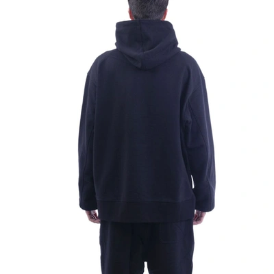 Shop Adidas Y-3 Yohji Yamamoto Men's Black Cotton Sweatshirt