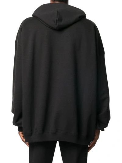 Shop Balenciaga Men's Black Cotton Sweatshirt