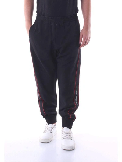 Shop Alexander Mcqueen Men's Black Viscose Pants