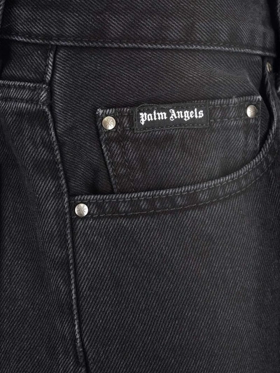 Shop Palm Angels Men's Black Jeans