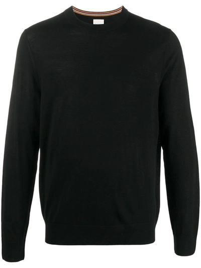 Shop Paul Smith Men's Black Wool Sweater