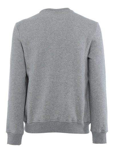 Shop Ermenegildo Zegna Men's Grey Cotton Sweatshirt