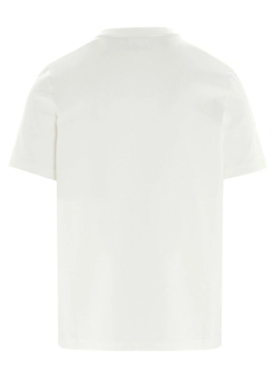 Shop Lacoste Men's White Cotton T-shirt