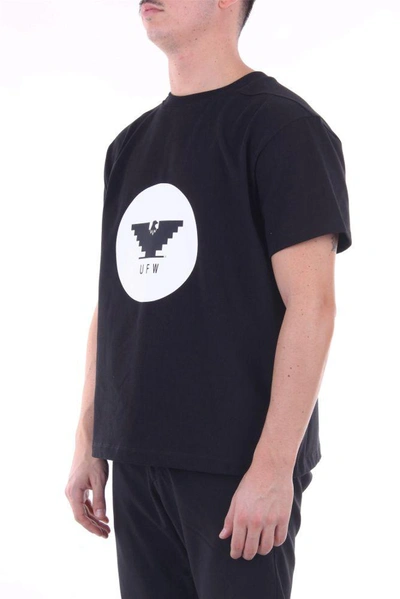Shop Rick Owens Men's Black Cotton T-shirt