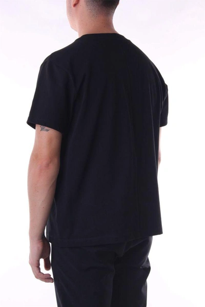 Shop Rick Owens Men's Black Cotton T-shirt