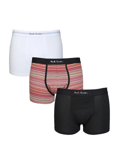 Shop Paul Smith Men's Multicolor Cotton Boxer