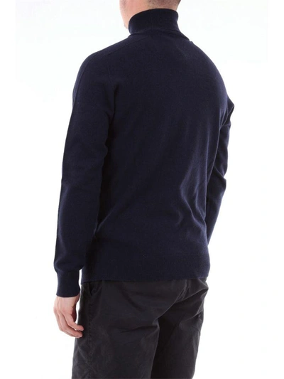 Shop Drumohr Men's Blue Wool Sweater