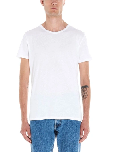 Shop Majestic Filatures Men's White Cotton T-shirt