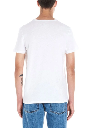 Shop Majestic Filatures Men's White Cotton T-shirt