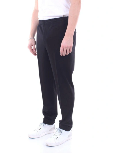 Shop Neil Barrett Men's Black Viscose Pants