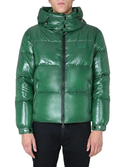 Shop Duvetica Men's Green Jacket
