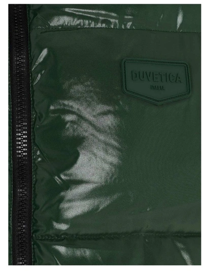 Shop Duvetica Men's Green Jacket