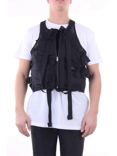 Shop Nike Men's Black Leather Vest