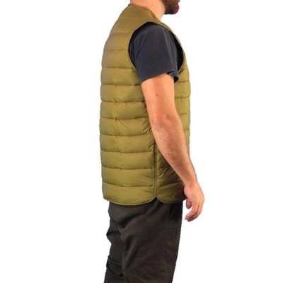 Shop Barbour Men's Green Polyester Vest