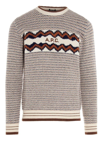 Shop Apc A.p.c. Men's Multicolor Sweater