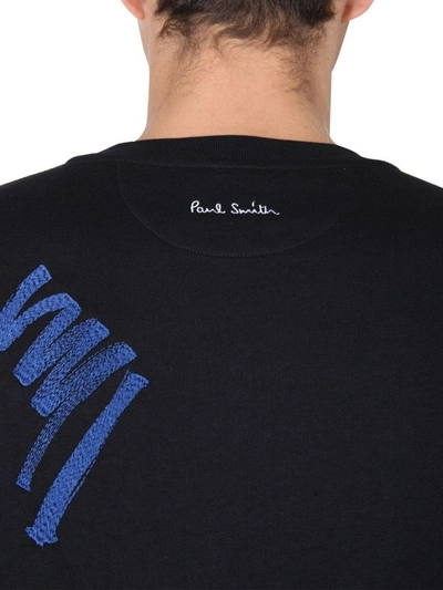 Shop Paul Smith Men's Black Sweatshirt