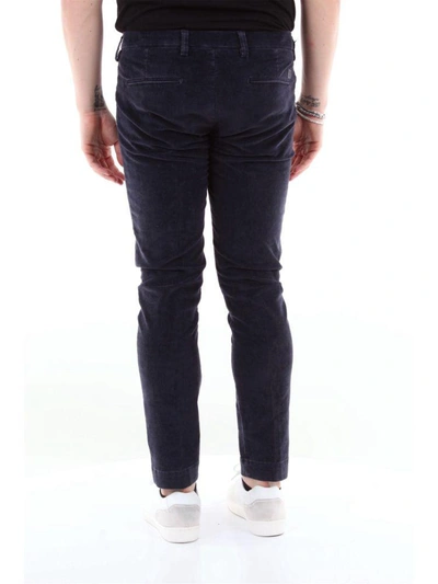 Shop Entre Amis Men's Blue Cotton Pants