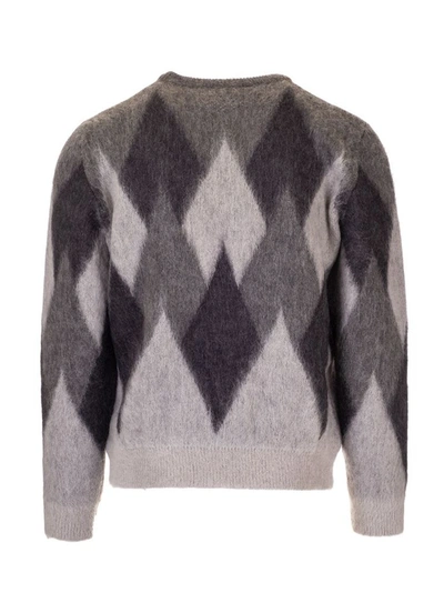 Shop Celine Céline Men's Grey Wool Sweater