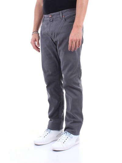 Shop Jacob Cohen Men's Grey Cotton Jeans