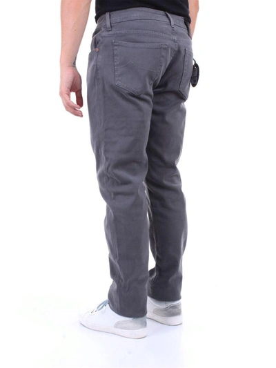 Shop Jacob Cohen Men's Grey Cotton Jeans