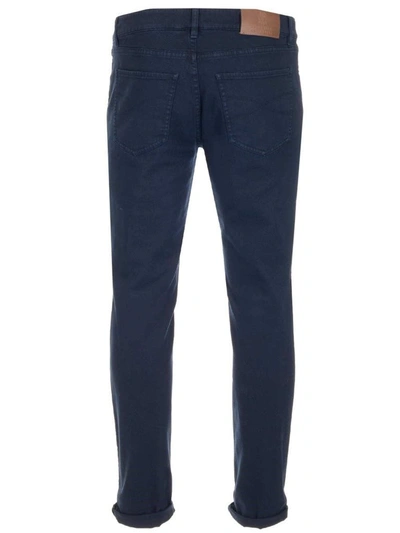 Shop Brunello Cucinelli Men's Blue Jeans