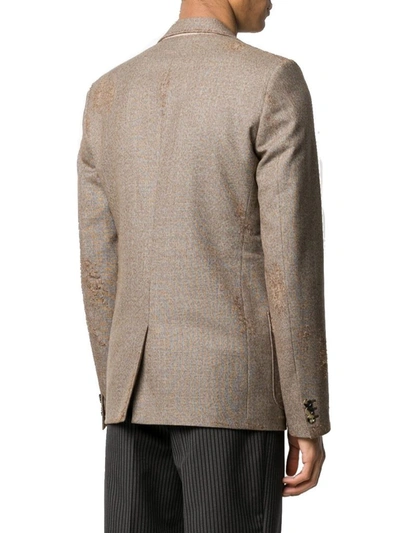Shop Marni Men's Brown Wool Blazer