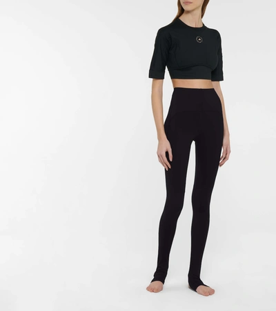 Shop Adidas By Stella Mccartney Truestrength Leggings In Black