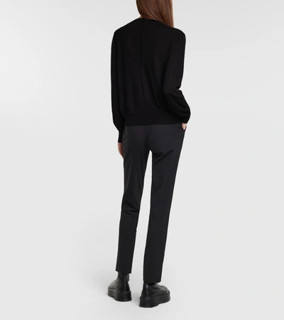 The Row Essentials Battersea Cashmere Cardigan In Black