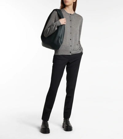 Shop The Row Battersea Cashmere Cardigan In Grey