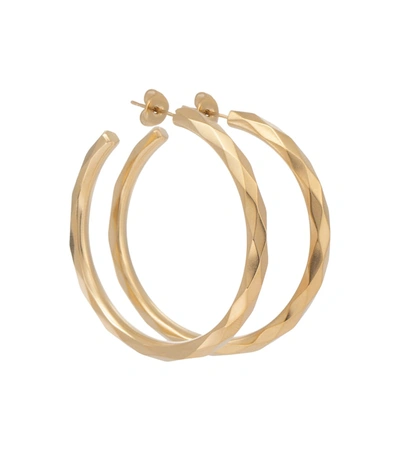 Shop Isabel Marant Miki Hoop Earrings In Gold