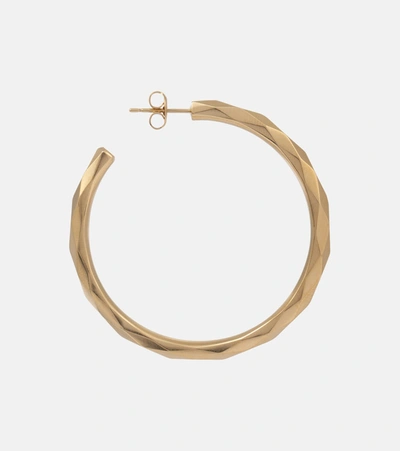 Shop Isabel Marant Miki Hoop Earrings In Gold