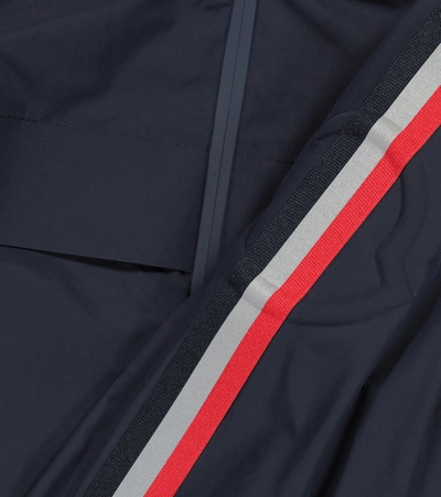 Shop Moncler Vaug Hooded Jacket In Blue