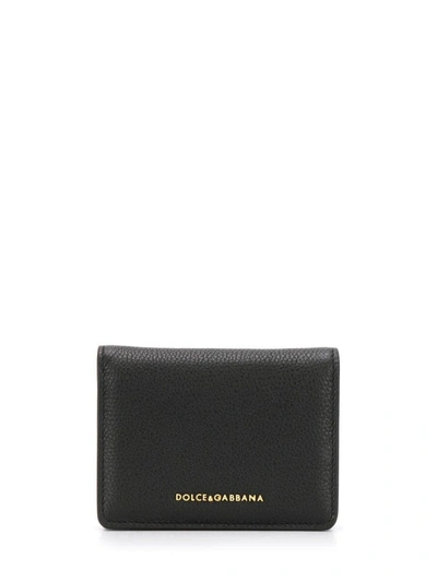 Shop Dolce & Gabbana Small Continental Wallet In Black